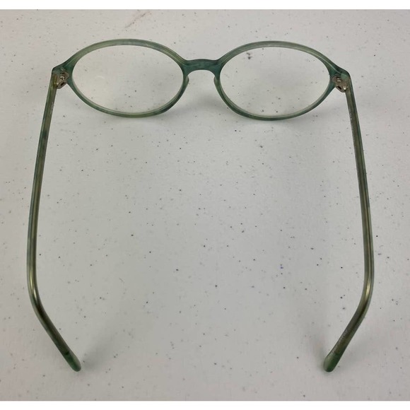 Women Tura 318 France 53-16-130 green plastic eyeglasses frames - Picture 5 of 7